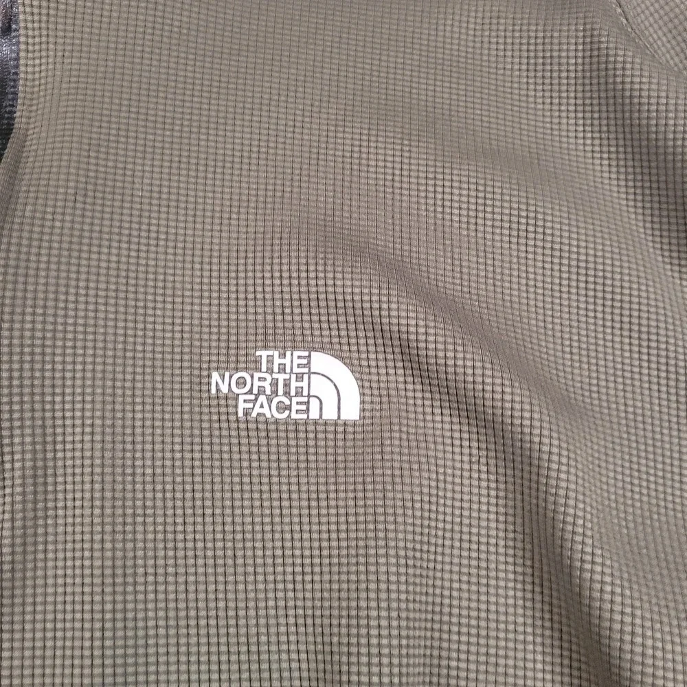The North Face Men's 1/2 Zip Front Sweater Pullover  Army Green Sz XL
